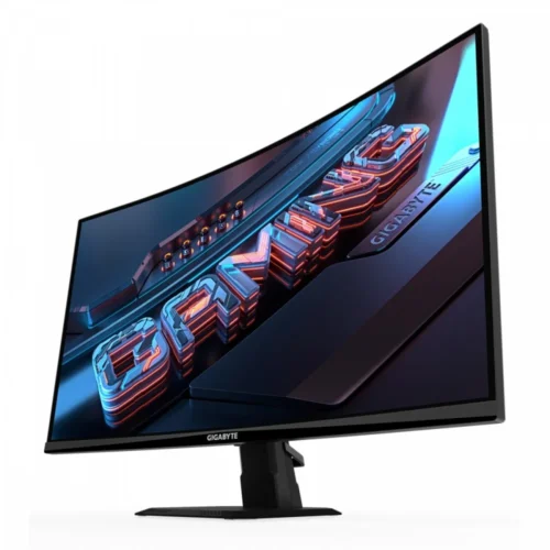 Alternative view of Gigabyte Monitor 27 inches GS27QCA 1ms/5000:1/QHD/2xHDMI/DP