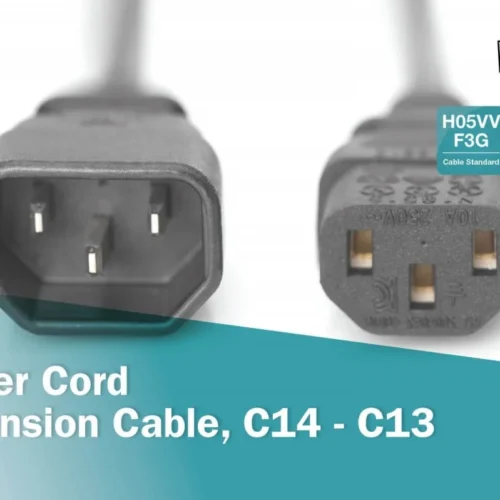 Digitus Power Cord extension AK-440201-050-S