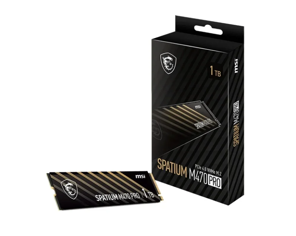 MSI Drive SPATIUM M470 PRO 1TB M.2 PCIe4 6000/4500MB/s