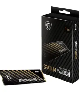MSI Drive SPATIUM M470 PRO 1TB M.2 PCIe4 6000/4500MB/s