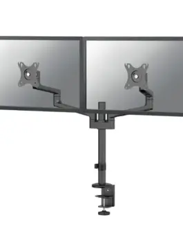 Neomounts DS60-425BL2 DESK MOUNT 2LCD 17-27inch 75x75-100x100 8kg 360