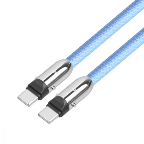 Alternative view of TB 2in1 USB C кабел 1m blue