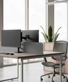 Neomounts Monitor arm DS60-600BL1 10-32inch 75×75-100×100 8KG PIVOT