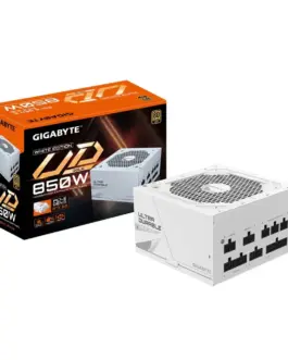 Gigabyte захранващ блок UD850GM PG5 850W 80PLUS GOLD PFC ATX бял