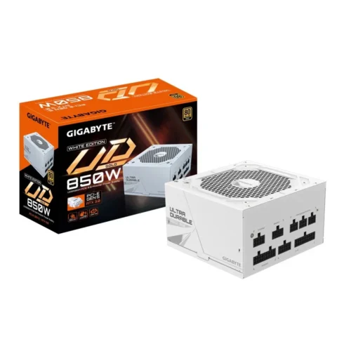 Gigabyte захранващ блок UD850GM PG5 850W 80PLUS GOLD PFC ATX бял