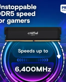 Alternative view of Crucial памет DDR5 Pro OC 64/6000(2*32GB) CL40 черен