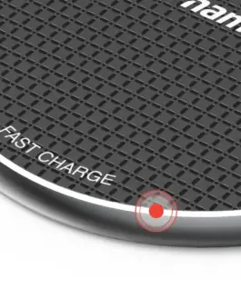 Alternative view of Hama wireless зарядно 10W черен