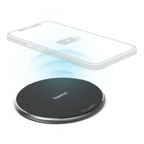 Hama wireless зарядно 10W черен