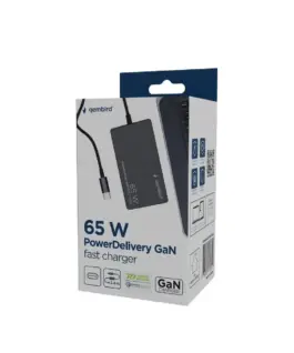 Gembird универсално зарядно 65W USB-C fast зарядно