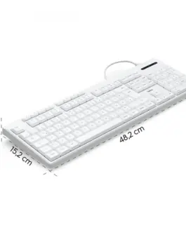Alternative view of Hama wiчервен клавиатура CK-200 бял