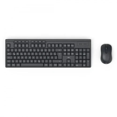 Hama keyboard and mouse set WKM-200 черен