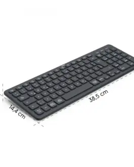 Alternative view of Hama multi-device wireless клавиатура WK-300 черен