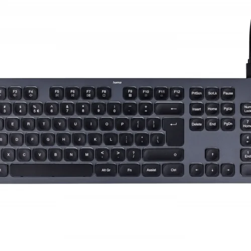 Hama wiчервен keyboard CK-400 черен-сив