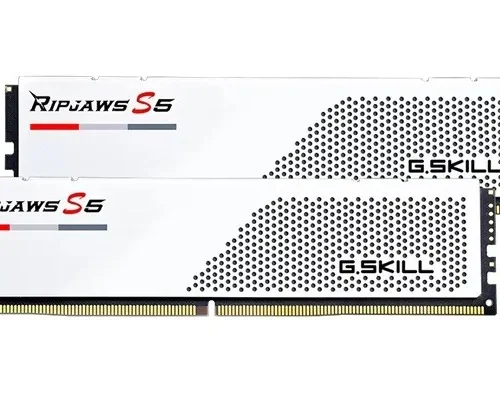 Alternative view of G.SKILL памет PC DDR5 32GB (2x16GB) Ripjaws S5 5200MHz CL40 XMP3 бял