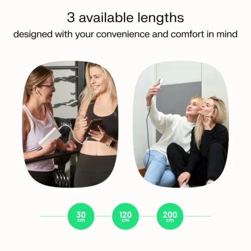 Green Cell кабел USB-C-USB-C PowerFlex 100W silicone 1.2m зелен