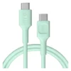 Green Cell кабел USB-C-USB-C PowerFlex 100W silicone 2m зелен