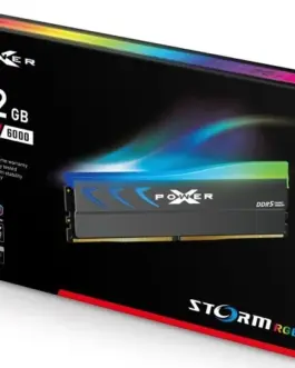 Alternative view of Silicon Power памет DDR5 XPOWER Storm RGB 32GB/6000 1*32GB CL38 сив