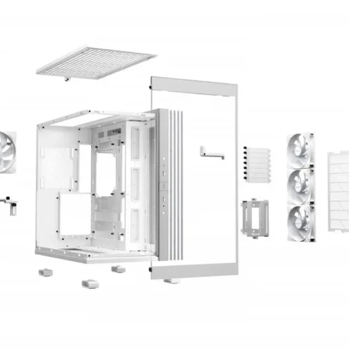 Be quiet! Case Light Base 600 LX бял