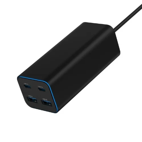 Gembird универсално зарядно 100W GaN 2xUSB-A 2xUSB-C fast зарядно