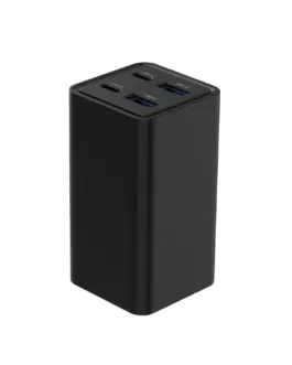 Alternative view of Gembird универсално зарядно 65W GaN 2xUSB-A 2xUSB-C fast зарядно черен