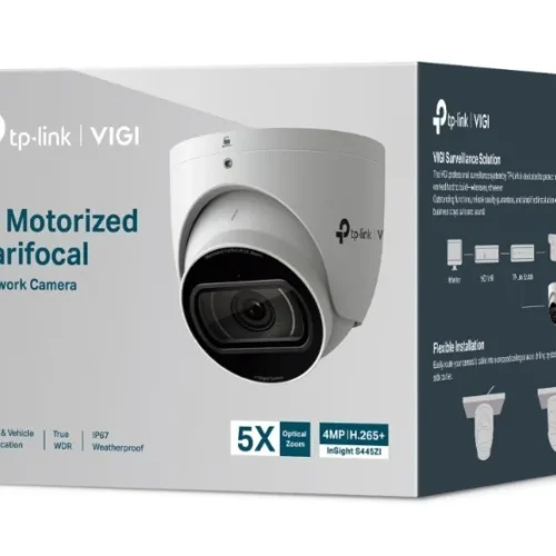 TP-LINK InSight S445ZI VIGI 4MP IR Motorized Varifocal Turret Network Camera