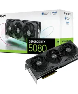 PNY видео карта GeForce RTX 5080 3F 16GB VCG508016TFXPB1