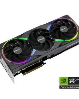 Alternative view of PNY видео карта GeForce RTX 5080 3F ARGB 16GB VCG508016TFXXPB1