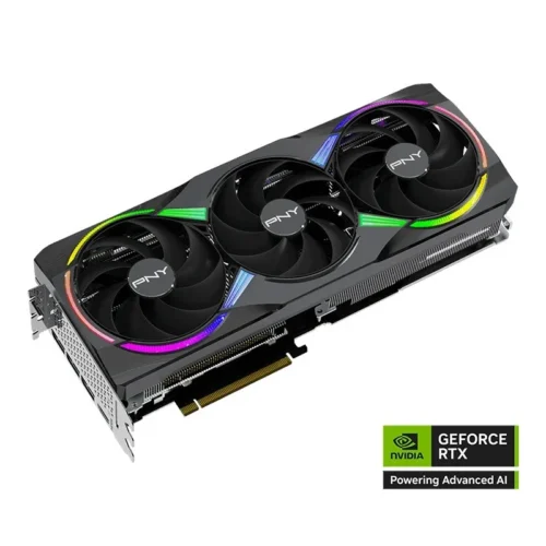 Alternative view of PNY видео карта GeForce RTX 5080 3F ARGB 16GB VCG508016TFXXPB1
