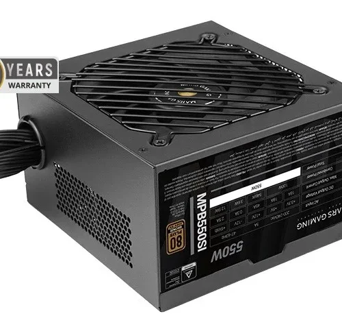 Alternative view of AeroCool захранващ блок Tacens Mars MPB550SI 550W 80Plus Bronze