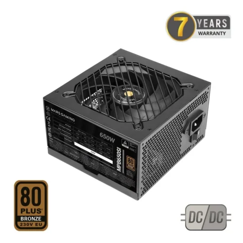 AeroCool захранващ блок Tacens Mars MPB650SI 650W 80Plus Bronze