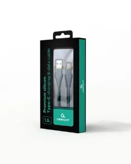 Alternative view of Gembird Type-C USB кабел за зареждане и данни, 1.5 m, зелен