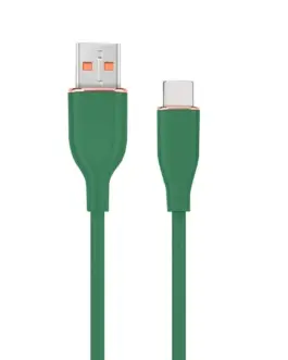 Gembird Type-C USB кабел за зареждане и данни 1.5 m зелен
