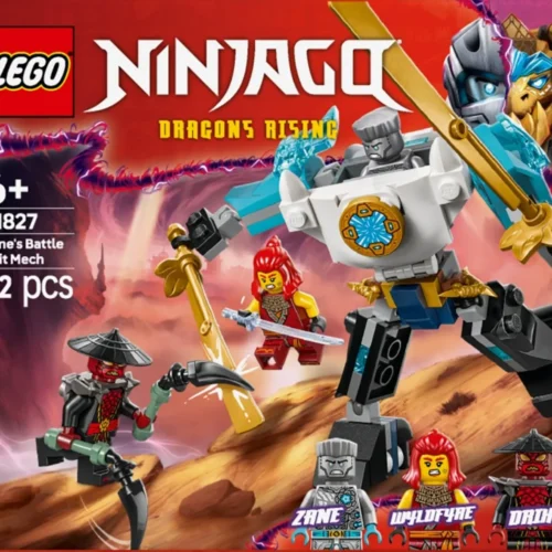 LEGO Blocks Ninjago Zanes Battle Suit Mech