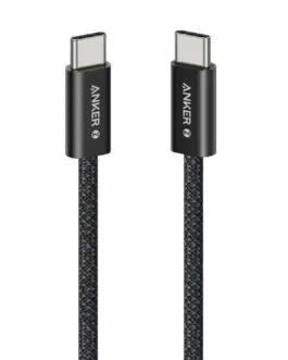 Anker Zolo USB-C to USB-C кабел 240W 0.9m черен