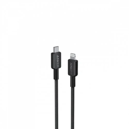 Anker 322 USB-C to Lightning кабел 0.9m черен