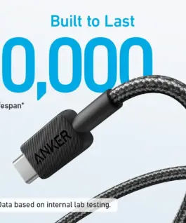 Alternative view of Anker 322 USB-A to USB-C кабел 0.9m черен
