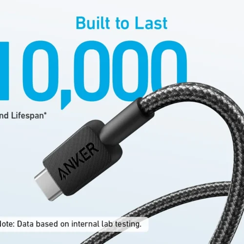 Alternative view of Anker 322 USB-A to USB-C кабел 1.8m черен