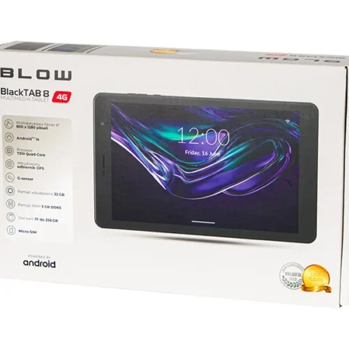 BLOW Таблет черенTAB8 3/32GB 4G LTE 8 inches черен
