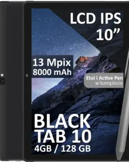 BLOW Таблет черенTAB10 4/128GB 4G LTE 10 inches черен