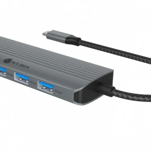 Alternative view of IcyBox HUB IB-DK4022a-CPD 6in1, HDMI,USB,PD