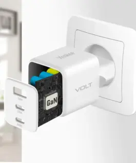 Alternative view of YENKEE YENKEE YAC G65 WH VOLT USB C 65W 3A Power Deli