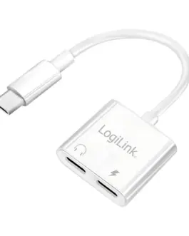 LogiLink USB-C адаптер with PD 2xUSB-C max 60W