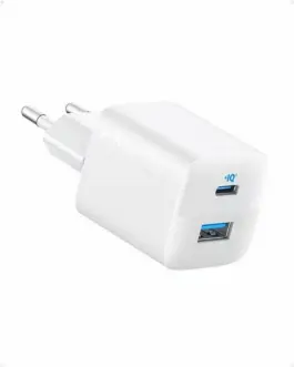 Anker зарядно 323 33W 1xUSB-A 1xUSB-C бял