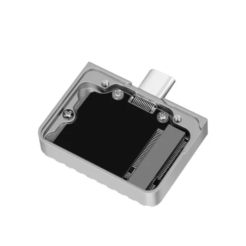 Alternative view of LogiLink Very small USB3.2 Gen2x1 SSD enclosure USB-C NVM