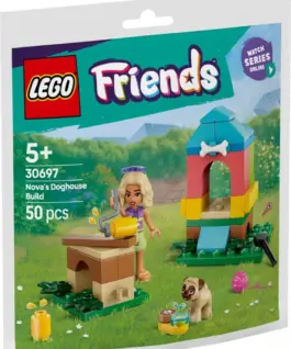 LEGO Bricks Friends 30697 Novas Doghouse Build