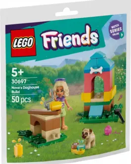 LEGO Bricks Friends 30697 Novas Doghouse Build