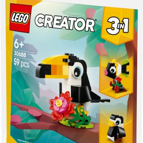 Alternative view of LEGO Bricks Creator 30688 Tropical Toucan
