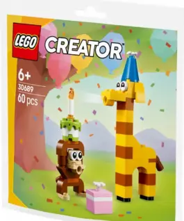 Alternative view of LEGO Bricks Creator 30689 Birthday Party Animals