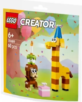 Alternative view of LEGO Bricks Creator 30689 Birthday Party Animals