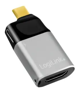 Alternative view of LogiLink USB Type-C адаптер do HDMI-A+USB-C, 4K
